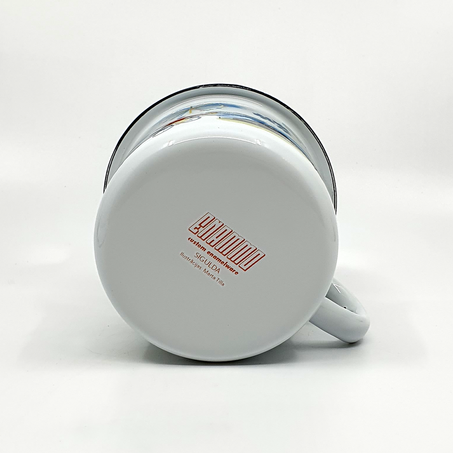 Sigulda enamel mug 400ml/13.5oz