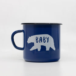 Baby bear enamel mug 400ml/13.5oz