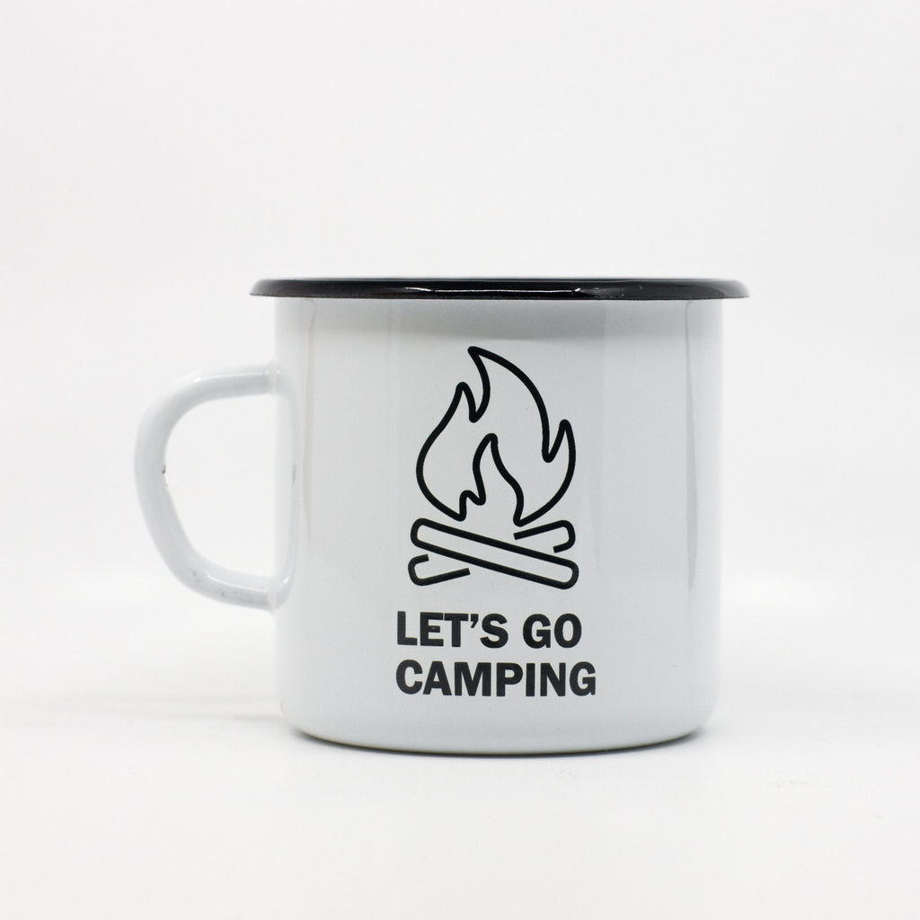 Keala's Enamel Camping Coffee Mug