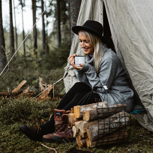 order campfire safe custom enamel mugs