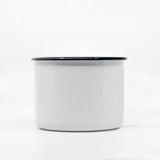Custom White enamel mug 1000ml/33.8oz