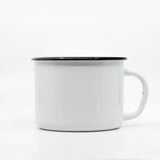 Custom White enamel mug 1000ml/33.8oz