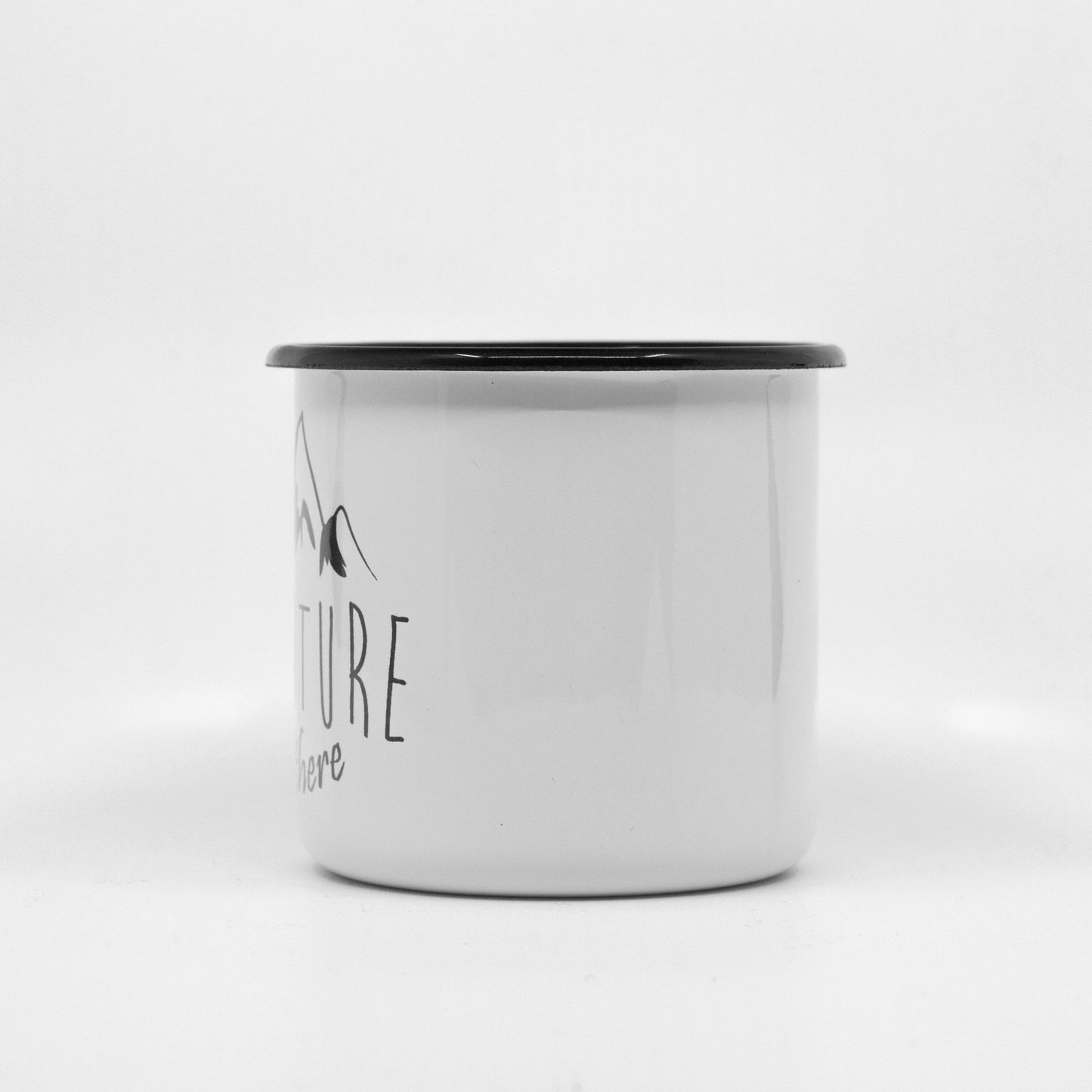 Adventure is out there enamel mug 400ml/13.5oz