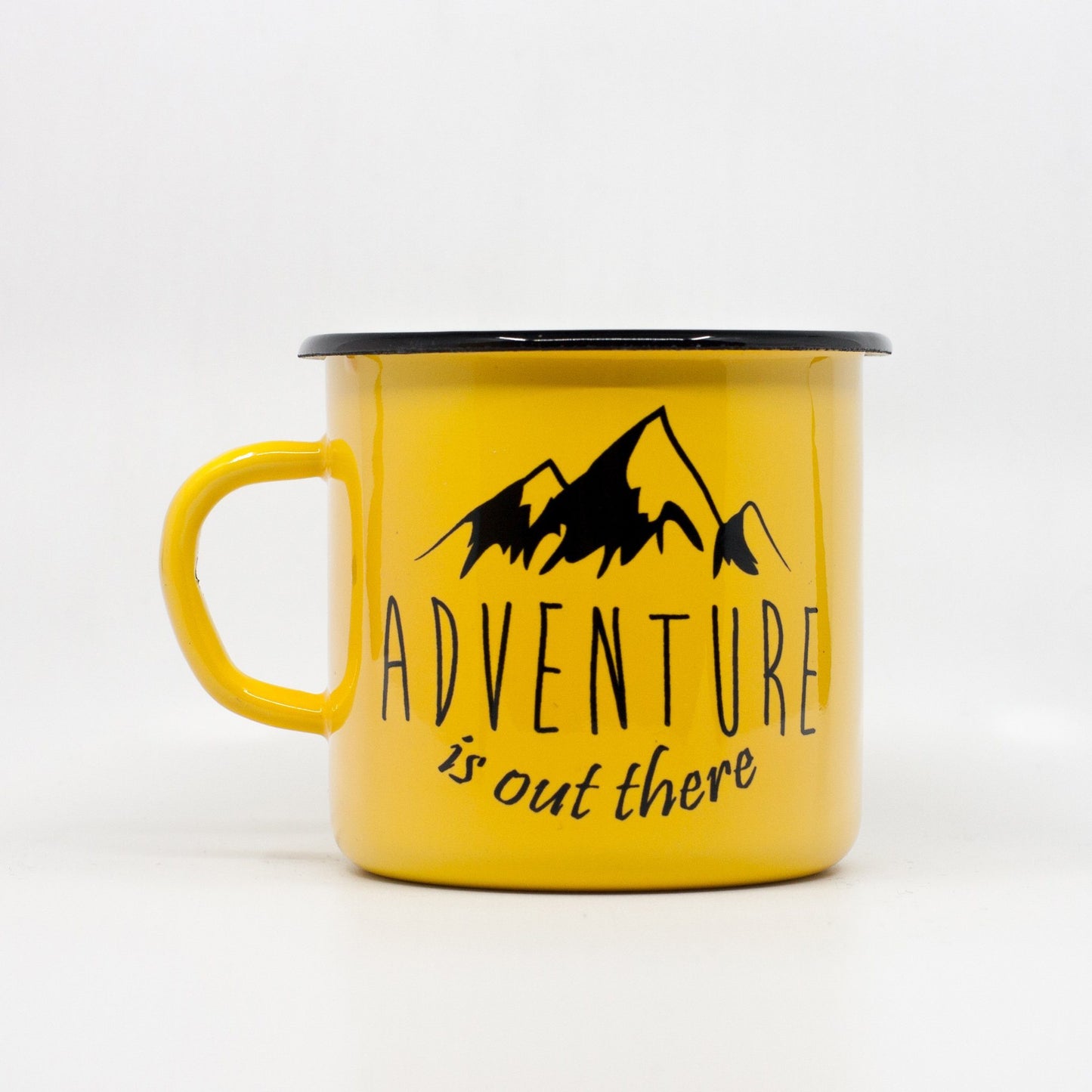 Adventure is out there enamel mug 400ml/13.5oz