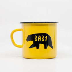 Baby bear enamel mug 400ml/13.5oz