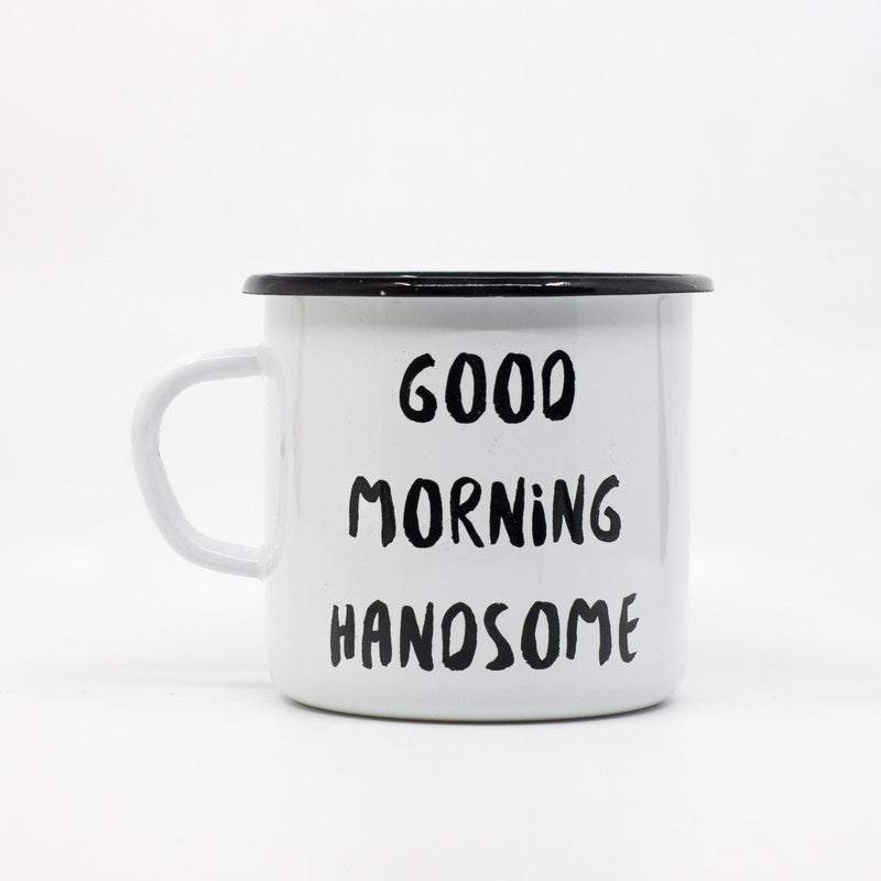 Good Morning Beautiful/handsome Coffee Cups 