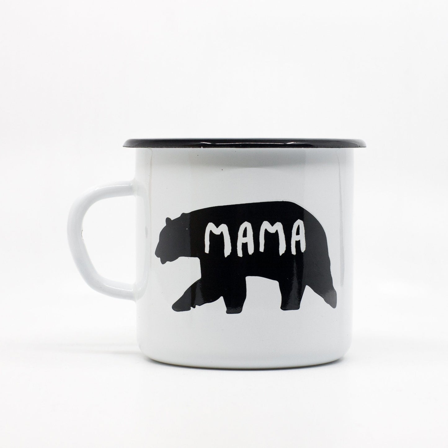 Mama bear enamel mug 400ml/13.5oz