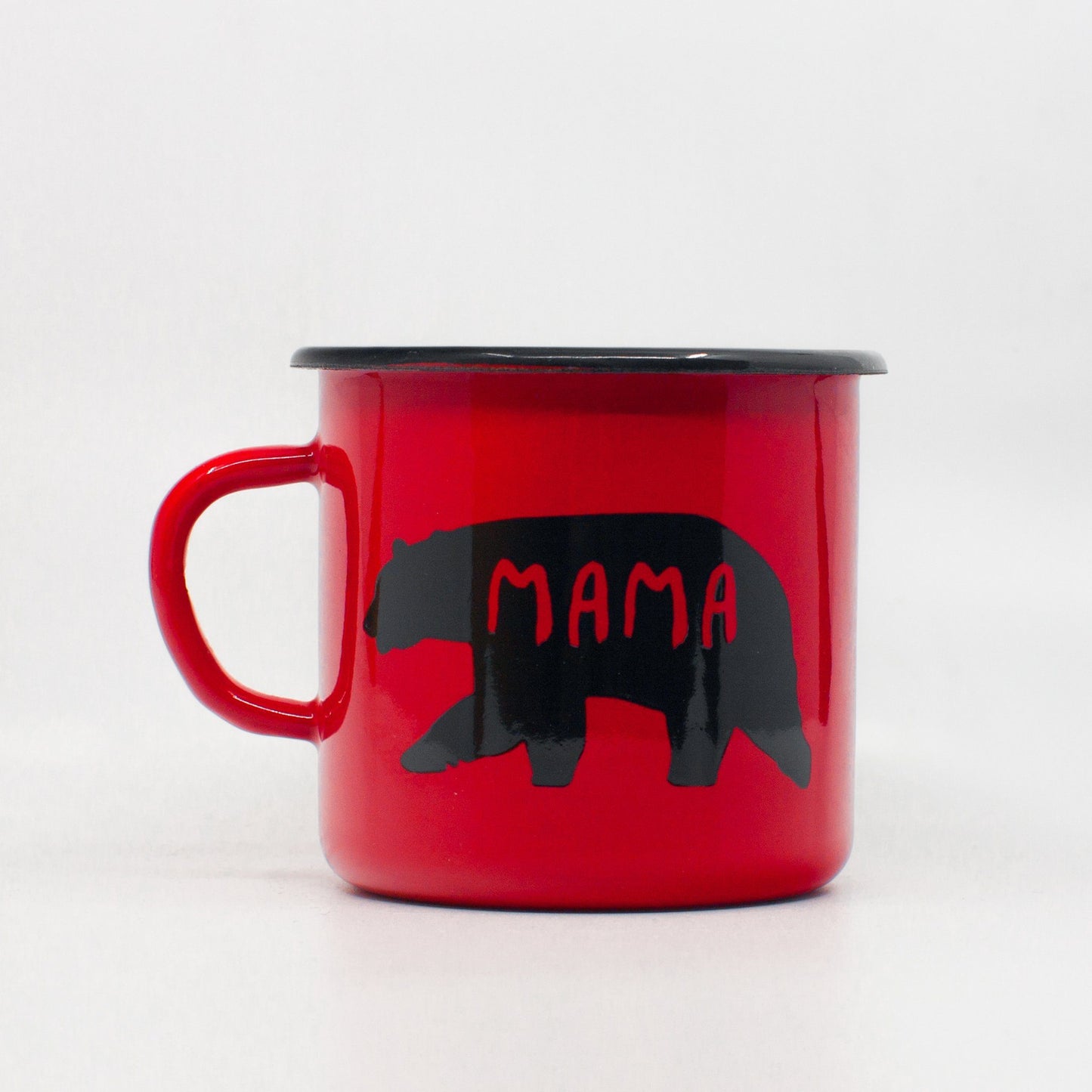 Mama bear enamel mug 400ml/13.5oz