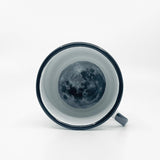 To the moon enamel mug 400ml/13.5oz