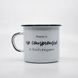 No compromise enamel mug 400ml/13.5oz