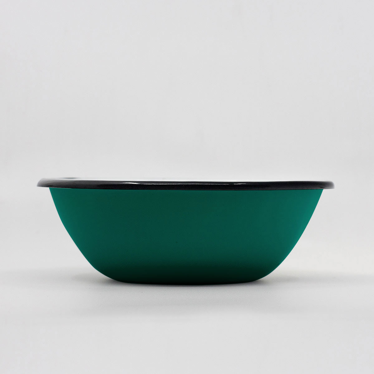 green enamel bowl